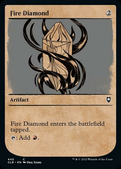 Fire Diamond [Showcase Foil]