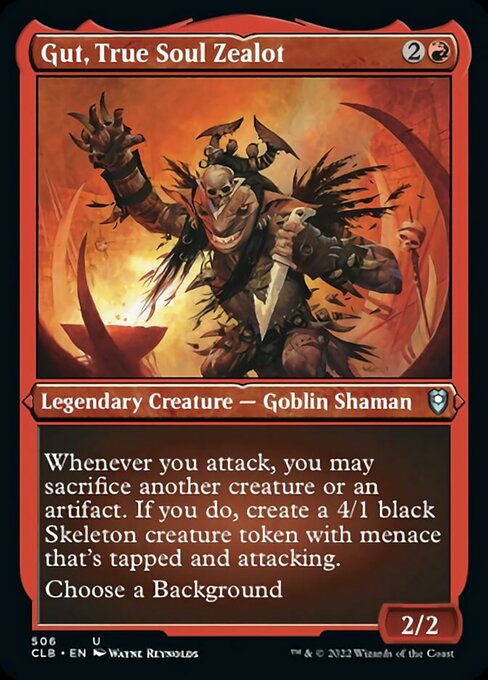 Gut, True Soul Zealot [Etched Foil]