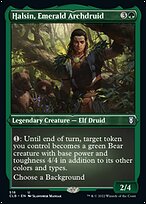 Halsin, Emerald Archdruid [Etched Foil]