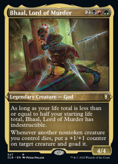 Bhaal, Lord of Murder [Etched Foil]