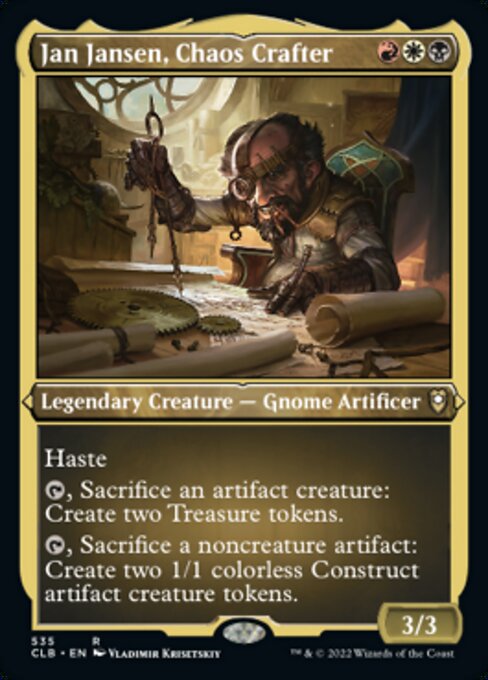 Jan Jansen, Chaos Crafter [Etched Foil]