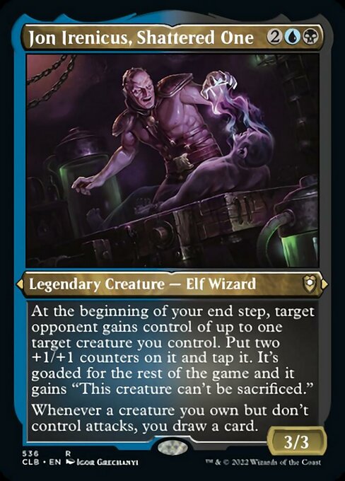 Jon Irenicus, Shattered One [Etched Foil]