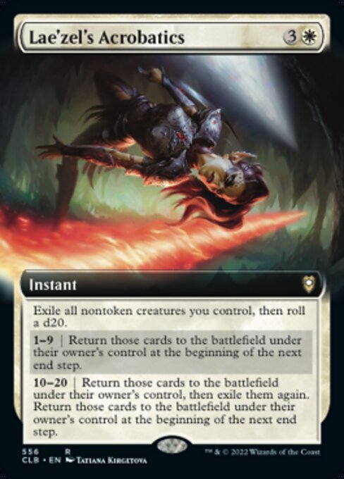 Lae'zel's Acrobatics [Extended Artwork Foil]