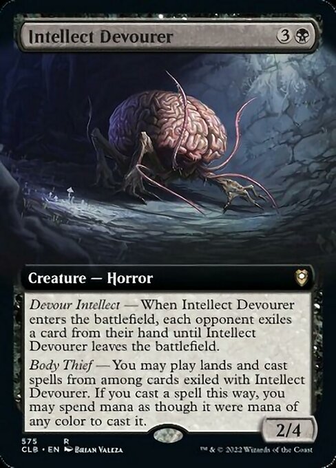 Intellect Devourer [Extended Artwork Foil]