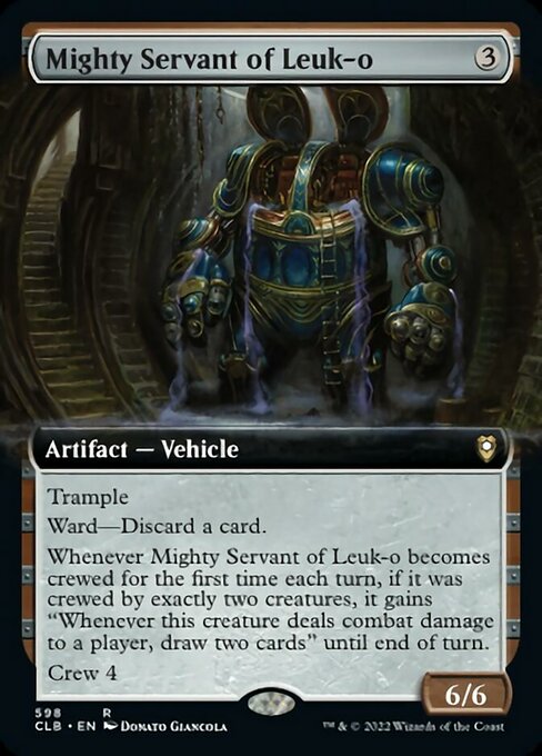Mighty Servant of Leuk-o [Extended Artwork Foil]