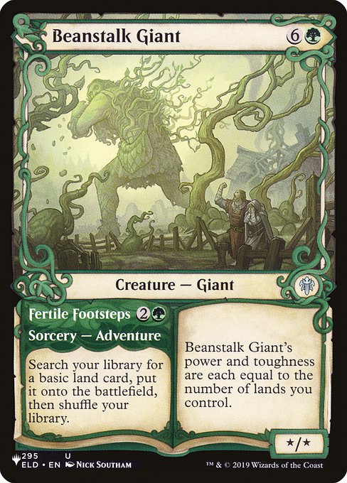 Beanstalk Giant // Fertile Footsteps [Showcase]