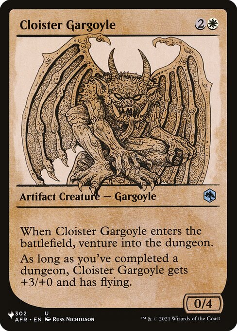 Cloister Gargoyle [Showcase]