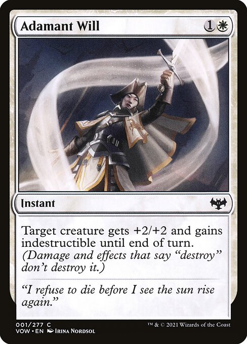Adamant Will [Foil]