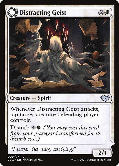 Distracting Geist // Clever Distraction [Foil]