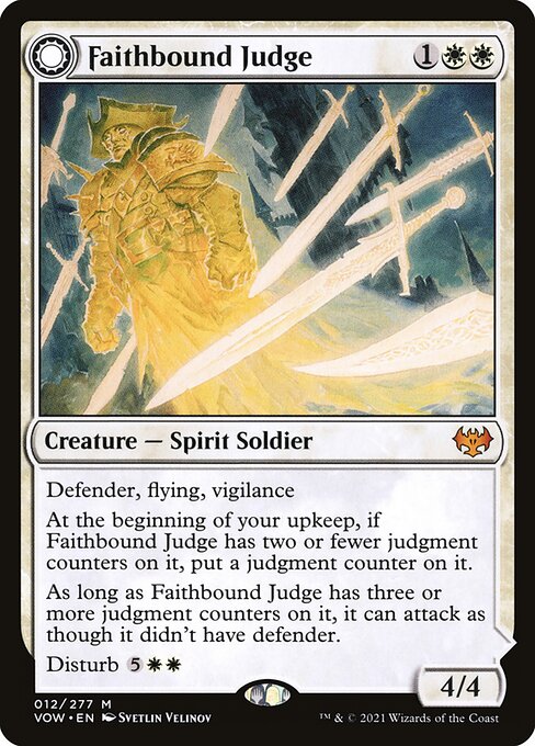 Faithbound Judge // Sinner's Judgment [Foil]