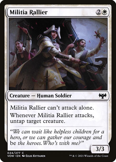 Militia Rallier [Foil]