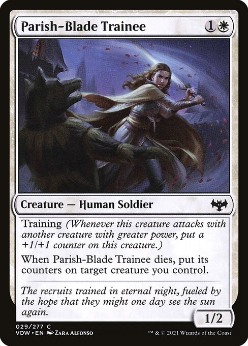 Parish-Blade Trainee [Foil]