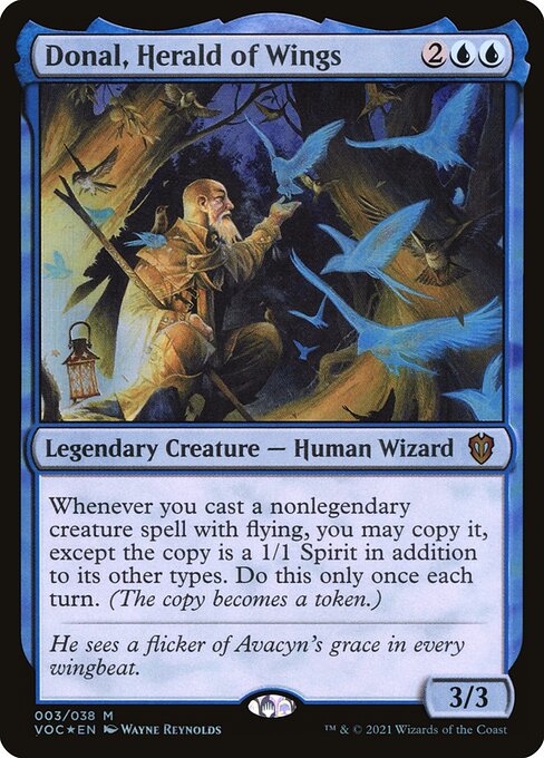 Donal, Herald of Wings [Foil]