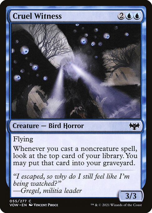 Cruel Witness [Foil]