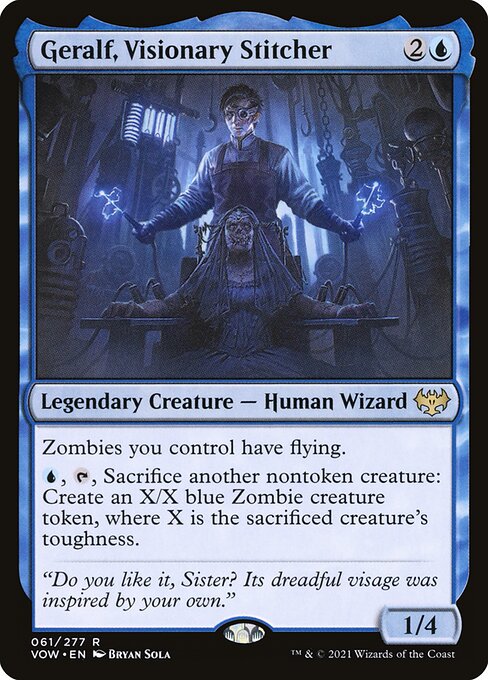 Geralf, Visionary Stitcher [Foil]