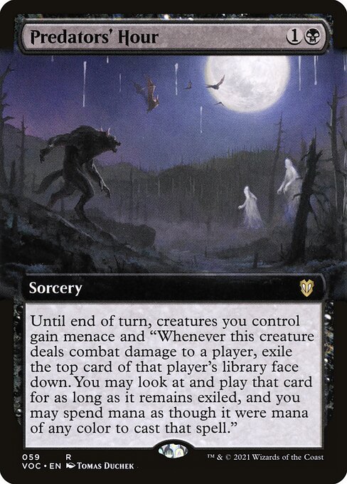 Predators' Hour [Extended Artwork]