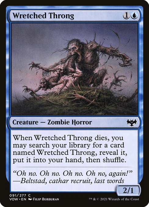 Wretched Throng [Foil]