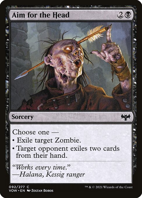 Aim for the Head [Foil]