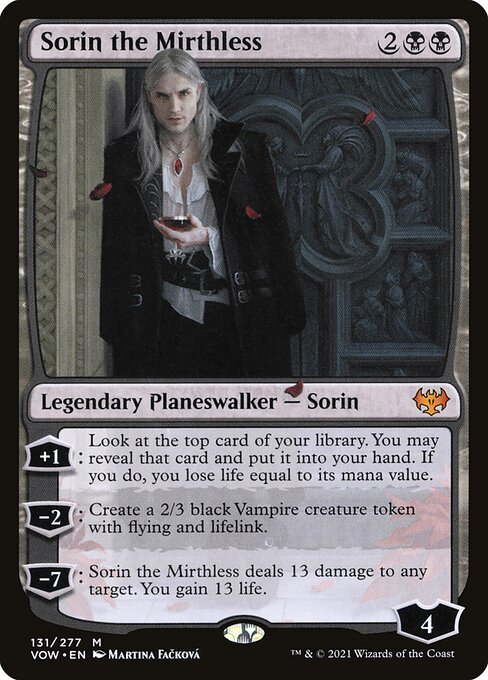 Sorin the Mirthless [Foil]