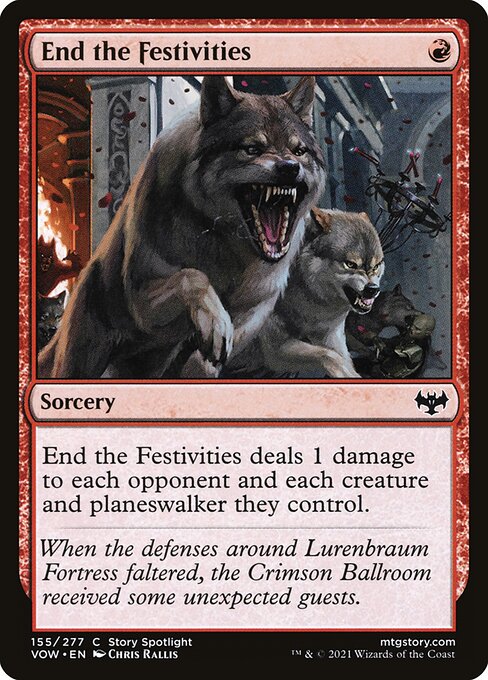 End the Festivities [Foil]