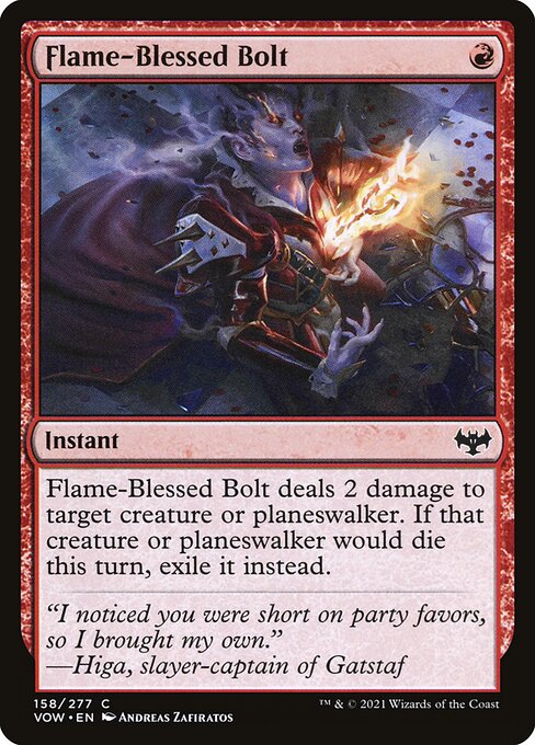 Flame-Blessed Bolt [Foil]