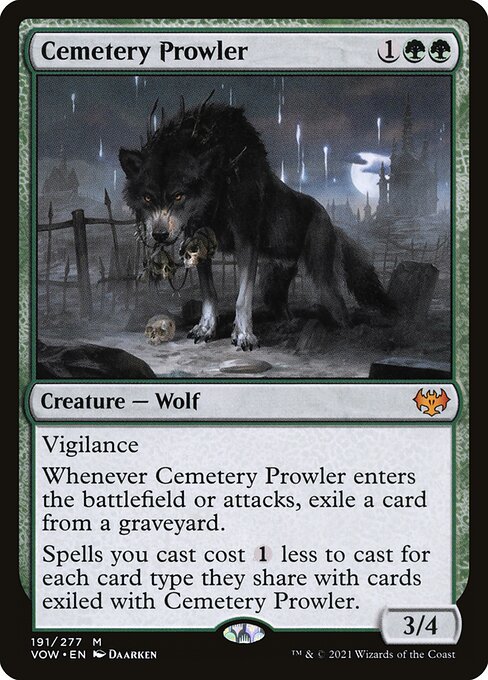 Cemetery Prowler [Foil]