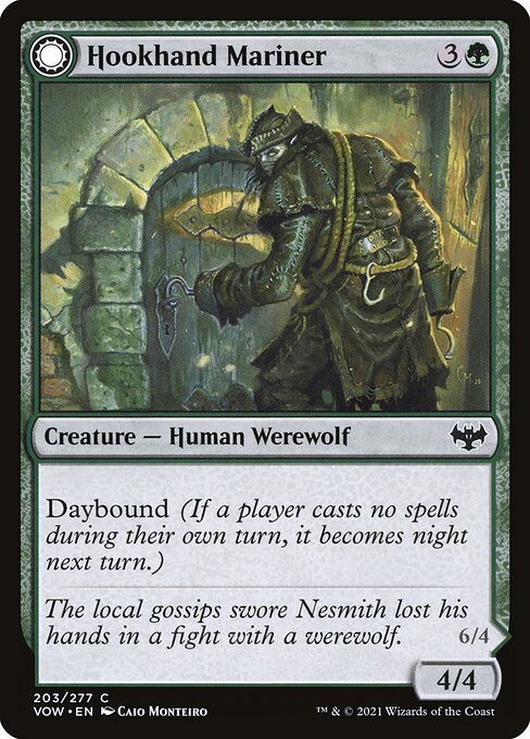 Hookhand Mariner // Riphook Raider [Foil]