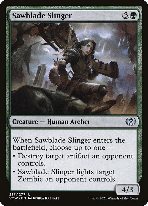 Sawblade Slinger [Foil]