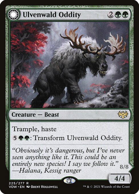 Ulvenwald Oddity // Ulvenwald Behemoth [Foil]