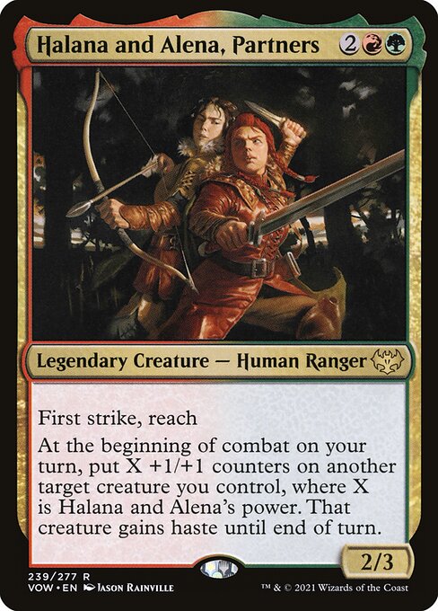 Halana and Alena, Partners [Foil]