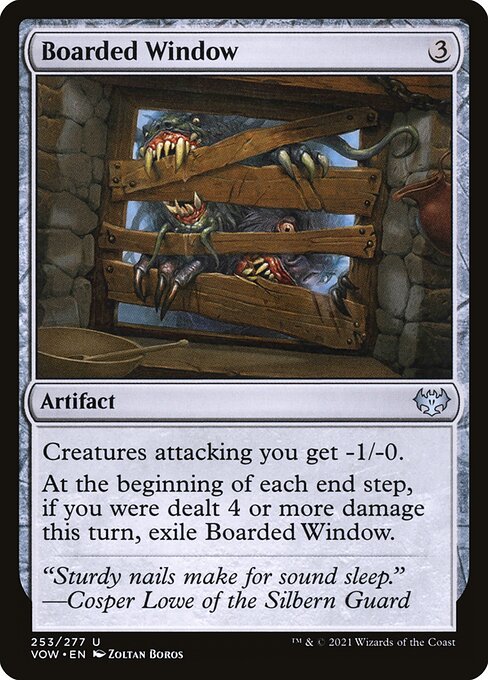 Boarded Window [Foil]
