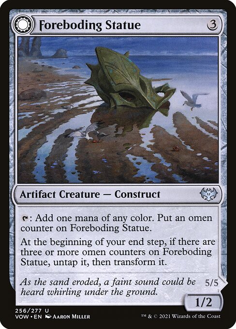 Foreboding Statue // Forsaken Thresher [Foil]