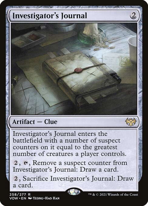 Investigator's Journal [Foil]