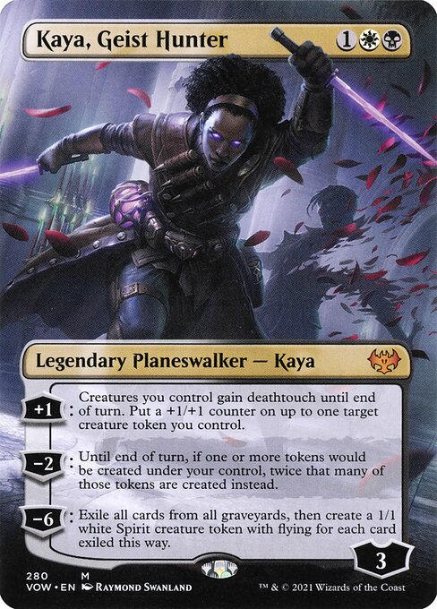 Kaya, Geist Hunter [Borderless Foil]