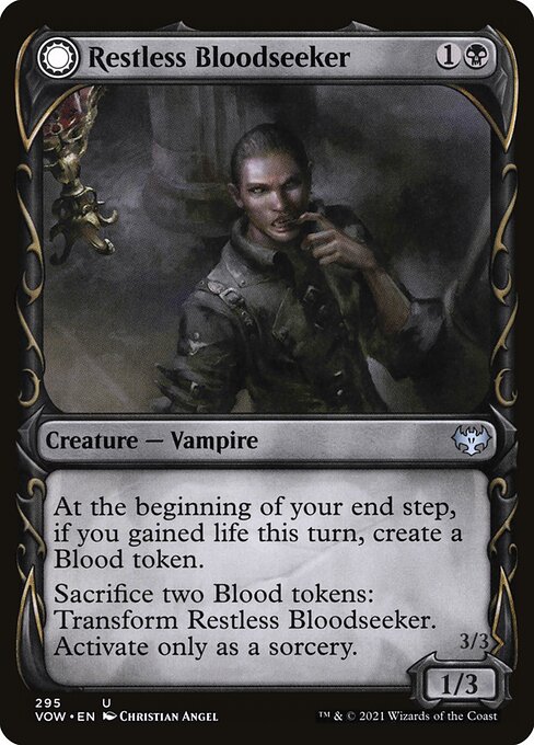 Restless Bloodseeker // Bloodsoaked Reveler [Showcase]