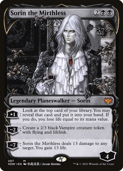 Sorin the Mirthless [Showcase Foil]
