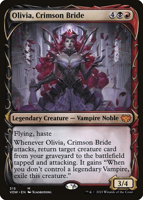 Olivia, Crimson Bride [Showcase Foil]