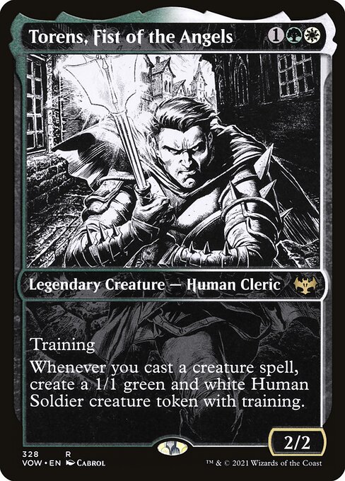 Torens, Fist of the Angels [Showcase Foil]