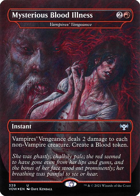 Mysterious Blood Illness (Vampires' Vengeance) [Borderless]