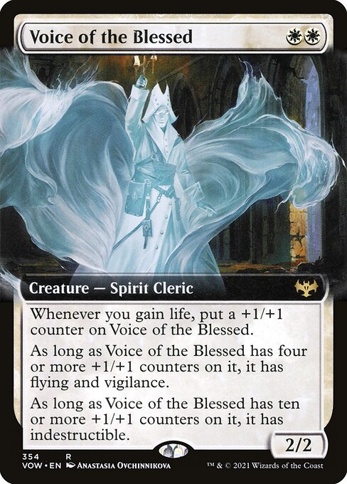 Voice of the Blessed [Extended Artwork Foil]