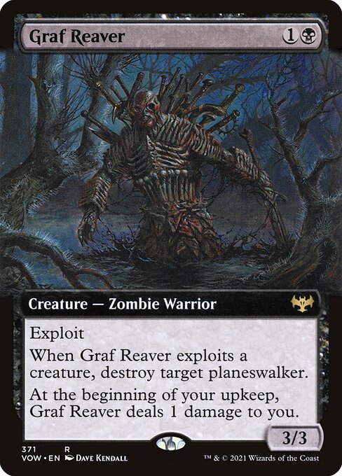 Graf Reaver [Extended Artwork Foil]