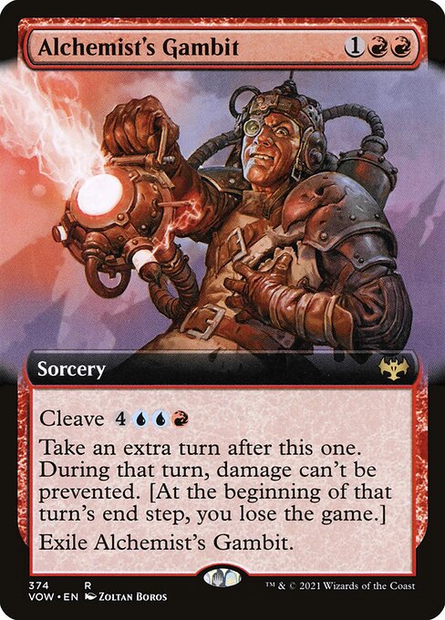 Alchemist's Gambit [Extended Artwork Foil]