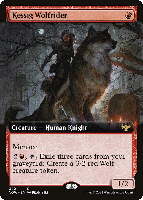 Kessig Wolfrider [Extended Artwork Foil]