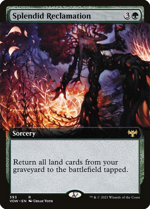 Splendid Reclamation [Extended Artwork Foil]