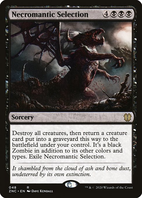 Necromantic Selection [Foil]