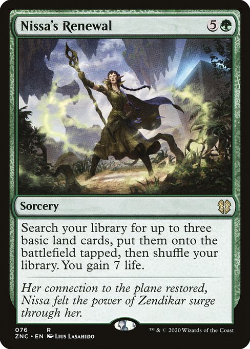 Nissa's Renewal [Foil]