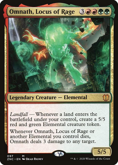 Omnath, Locus of Rage [Foil]