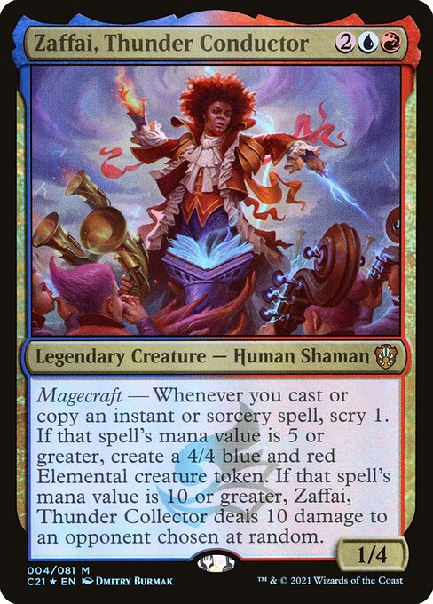 Zaffai, Thunder Conductor [Foil]