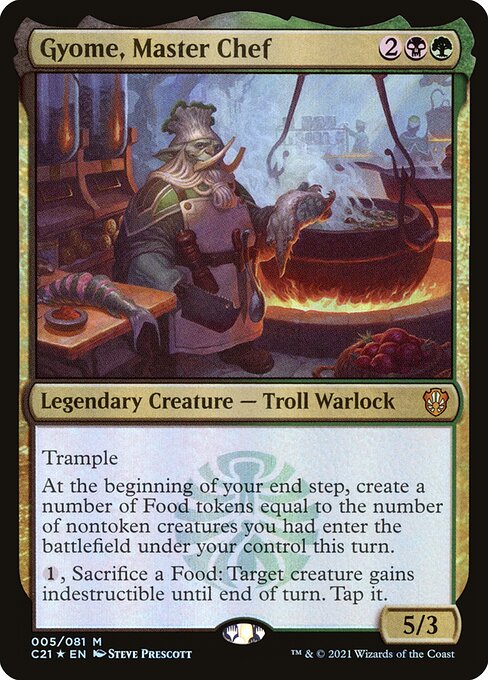 Gyome, Master Chef [Foil]