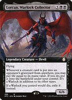 Lorcan, Warlock Collector [Extended Artwork]